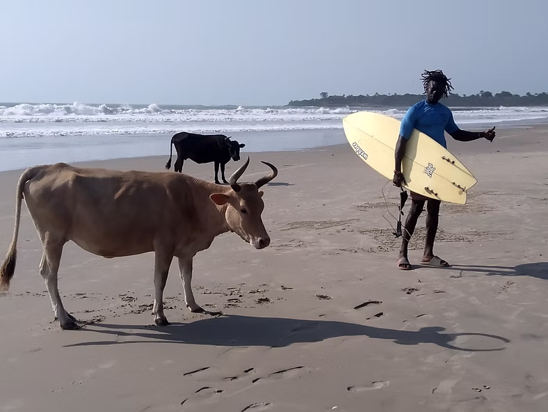 Surf en Casamance
